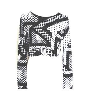 Reflex work out gym crop top